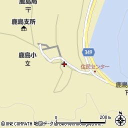 鹿児島県薩摩川内市鹿島町藺牟田1589周辺の地図