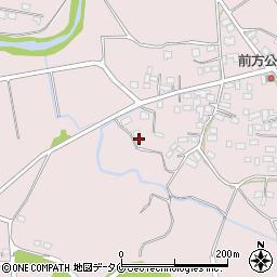 宮崎県都城市山之口町花木1393-2周辺の地図