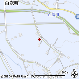 鹿児島県薩摩川内市百次町2828-9周辺の地図