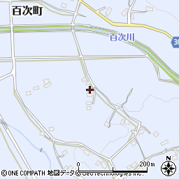 鹿児島県薩摩川内市百次町2828-1周辺の地図