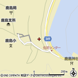 鹿児島県薩摩川内市鹿島町藺牟田24周辺の地図