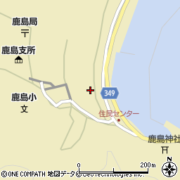 鹿児島県薩摩川内市鹿島町藺牟田23周辺の地図