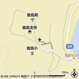 鹿児島県薩摩川内市鹿島町藺牟田1516周辺の地図