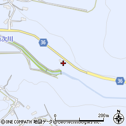 鹿児島県薩摩川内市百次町1224周辺の地図