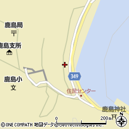 鹿児島県薩摩川内市鹿島町藺牟田32周辺の地図