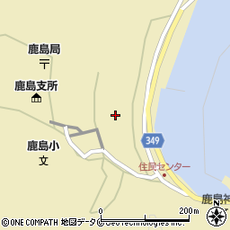 鹿児島県薩摩川内市鹿島町藺牟田64周辺の地図