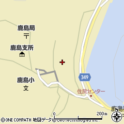 鹿児島県薩摩川内市鹿島町藺牟田93周辺の地図