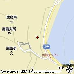 鹿児島県薩摩川内市鹿島町藺牟田78周辺の地図