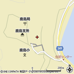 鹿児島県薩摩川内市鹿島町藺牟田108周辺の地図