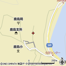 鹿児島県薩摩川内市鹿島町藺牟田102周辺の地図