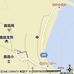 鹿児島県薩摩川内市鹿島町藺牟田211周辺の地図