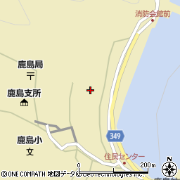 鹿児島県薩摩川内市鹿島町藺牟田207周辺の地図