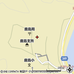 鹿児島県薩摩川内市鹿島町藺牟田1487周辺の地図