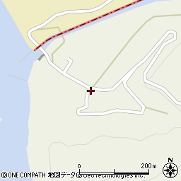 鹿児島県いちき串木野市羽島9714周辺の地図