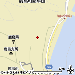 鹿児島県薩摩川内市鹿島町藺牟田188周辺の地図