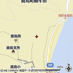 鹿児島県薩摩川内市鹿島町藺牟田164周辺の地図