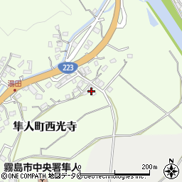 鹿児島県霧島市隼人町西光寺84周辺の地図