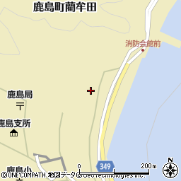 鹿児島県薩摩川内市鹿島町藺牟田227-1周辺の地図