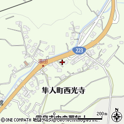 鹿児島県霧島市隼人町西光寺7周辺の地図
