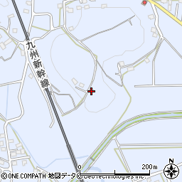 鹿児島県薩摩川内市百次町2350-1周辺の地図