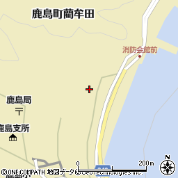 鹿児島県薩摩川内市鹿島町藺牟田260-2周辺の地図