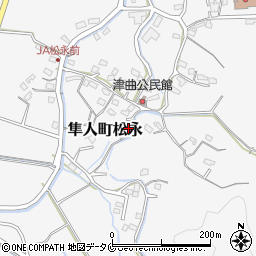 鹿児島県霧島市隼人町松永1035周辺の地図