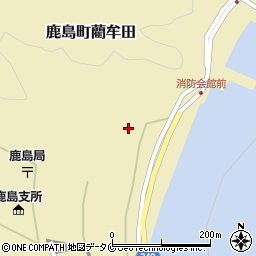 鹿児島県薩摩川内市鹿島町藺牟田257周辺の地図