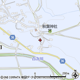 鹿児島県薩摩川内市百次町1409周辺の地図