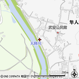 鹿児島県霧島市隼人町松永3514周辺の地図