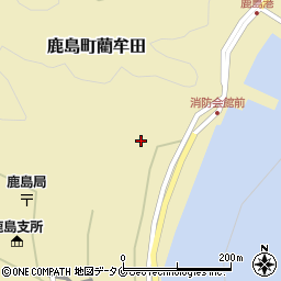 鹿児島県薩摩川内市鹿島町藺牟田278周辺の地図