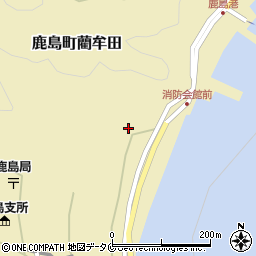 鹿児島県薩摩川内市鹿島町藺牟田252周辺の地図