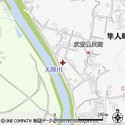 鹿児島県霧島市隼人町松永3515周辺の地図
