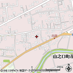 宮崎県都城市山之口町花木2122周辺の地図