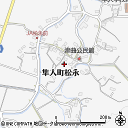鹿児島県霧島市隼人町松永1041周辺の地図
