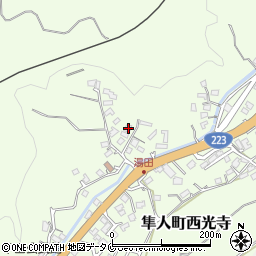 鹿児島県霧島市隼人町西光寺292周辺の地図