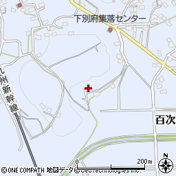 鹿児島県薩摩川内市百次町2435周辺の地図