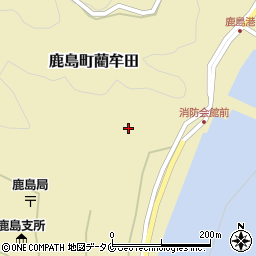 鹿児島県薩摩川内市鹿島町藺牟田327周辺の地図