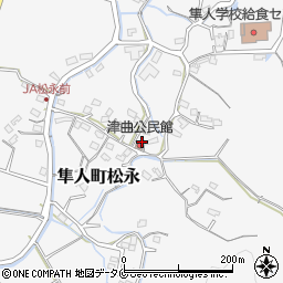 鹿児島県霧島市隼人町松永1193周辺の地図