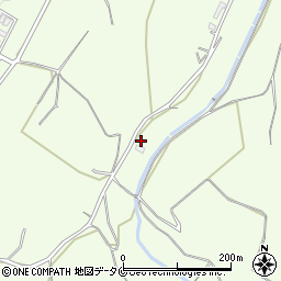 鹿児島県霧島市隼人町西光寺1966周辺の地図