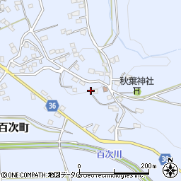 鹿児島県薩摩川内市百次町1415-1周辺の地図