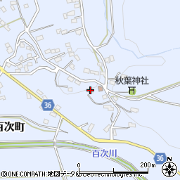 鹿児島県薩摩川内市百次町1415周辺の地図