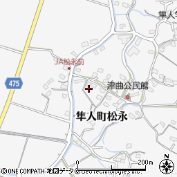 鹿児島県霧島市隼人町松永1044周辺の地図