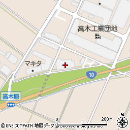 宮崎緑肥周辺の地図