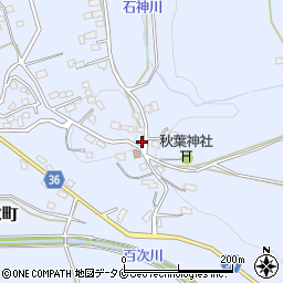 鹿児島県薩摩川内市百次町824-2周辺の地図