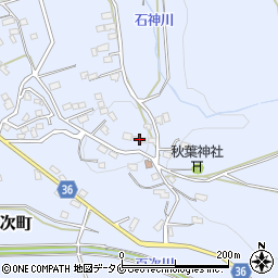 鹿児島県薩摩川内市百次町824周辺の地図