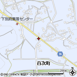 鹿児島県薩摩川内市百次町1437-1周辺の地図