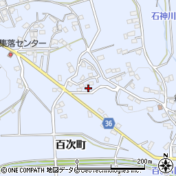 鹿児島県薩摩川内市百次町1447周辺の地図