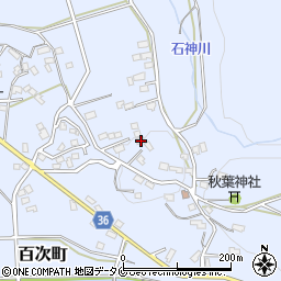 鹿児島県薩摩川内市百次町817周辺の地図