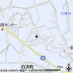 鹿児島県薩摩川内市百次町1444周辺の地図