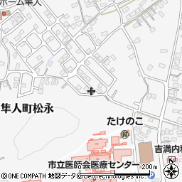 鹿児島県霧島市隼人町松永3185-45周辺の地図